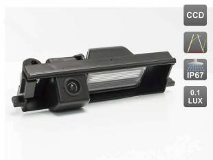 CCD штатная камера заднего вида с динамической разметкой AVIS Electronics AVS326CPR для TOYOTA RAV4 / CHERY TIGGO (#098)