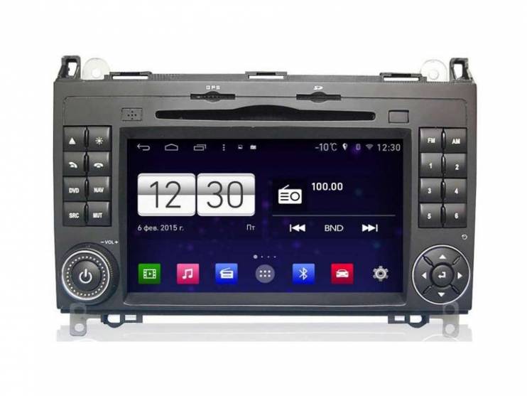 Штатная магнитола FarCar S160 Mercedes Vito (W638 / W447) (2003-2015) M068
