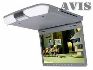 Потолочный монитор 15,6" AVIS AVS1520T с DVD (серый)