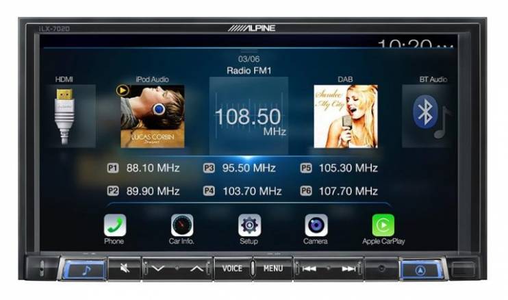 Alpine iLX-702D