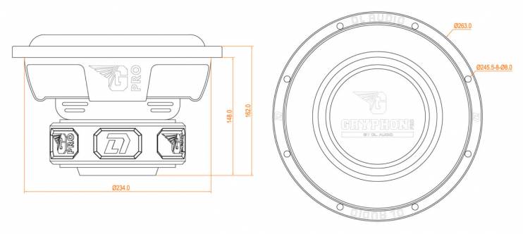 DL Audio Gryphon Pro 10 V.2